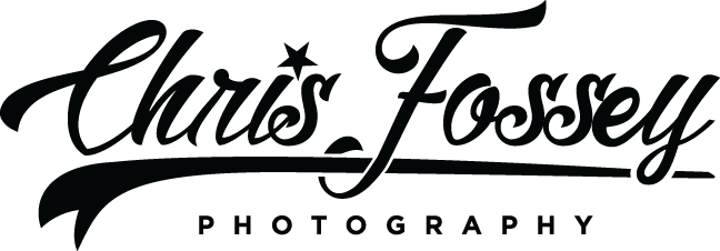 Chris Fossey Photography Logo Warwickshire Wedding Commercial Photographer Black